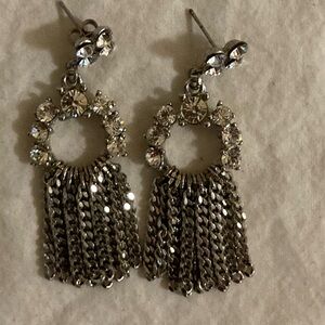 Elegant Silver Dangle Earrings